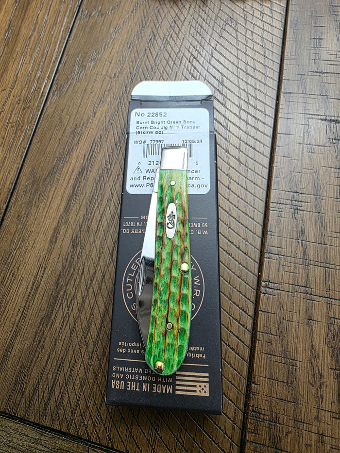 2024 Case XX Lizard Skin Mini Trapper Single Blade 6107w 22852