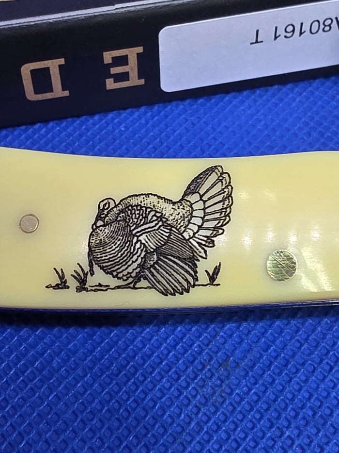 2025 Case XX Yellow Trapper with Turkey 80161 T SFO