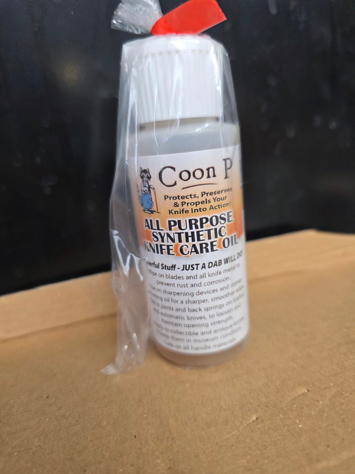 Coon P - All Purpose Synthetic Knife Care Oil - Made in the USA