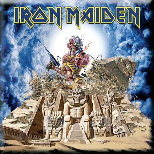 Fridge Magnet - Iron Maiden - Somewhere Back In Time