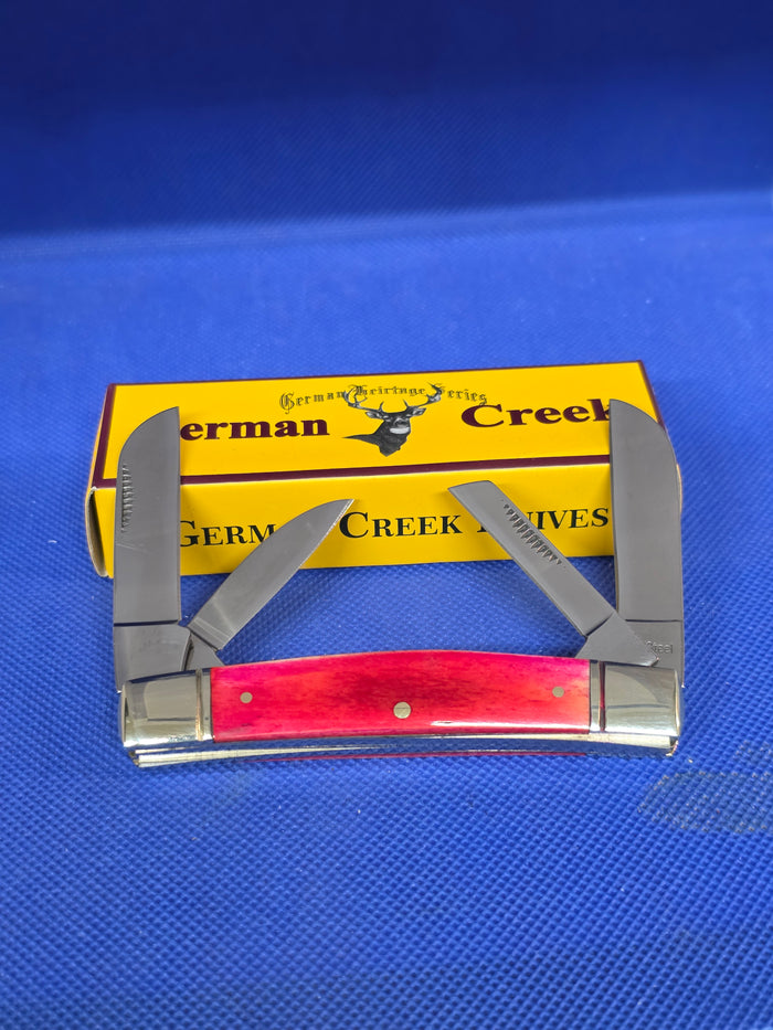 GERMAN CREEK Congress - Smooth Red Bone Handles - EM2567064RBN