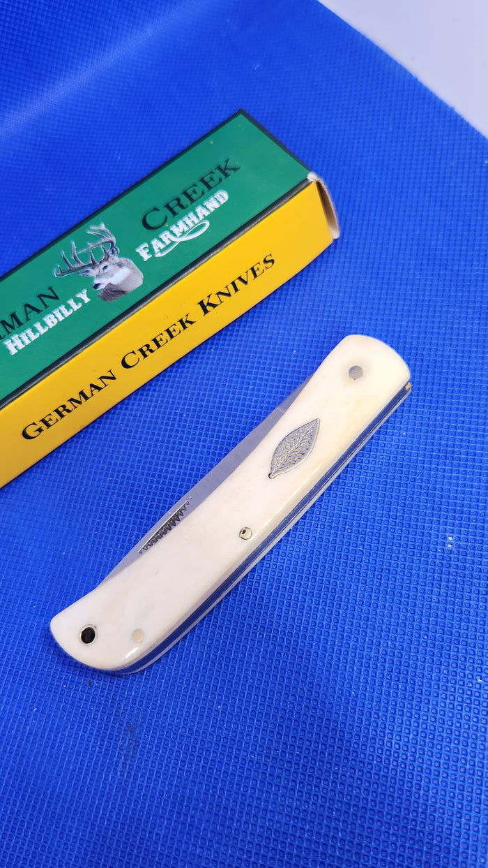 The Hillbilly Farmhand - Smooth Natural Bone Handles - GCFH037WBN