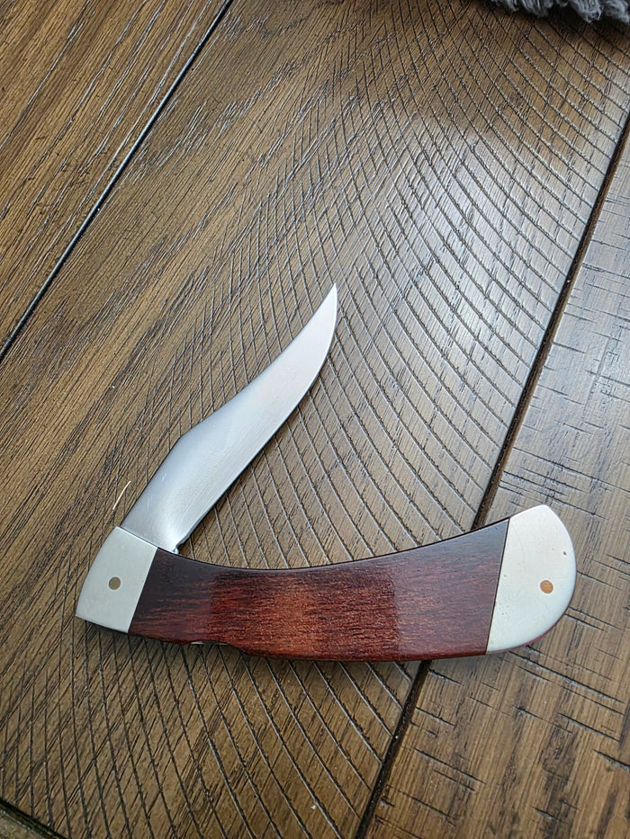 1983 Case XX PRO-LOCK II Rosewood Handle New Grind Blade 7 Dot