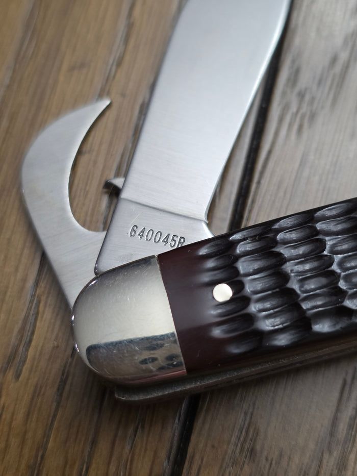 1997 Case XX Brown Jig Delrin Camp Knife