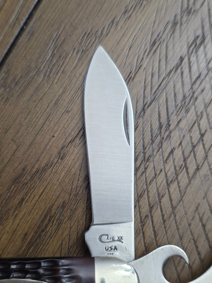 1997 Case XX Brown Jig Delrin Camp Knife