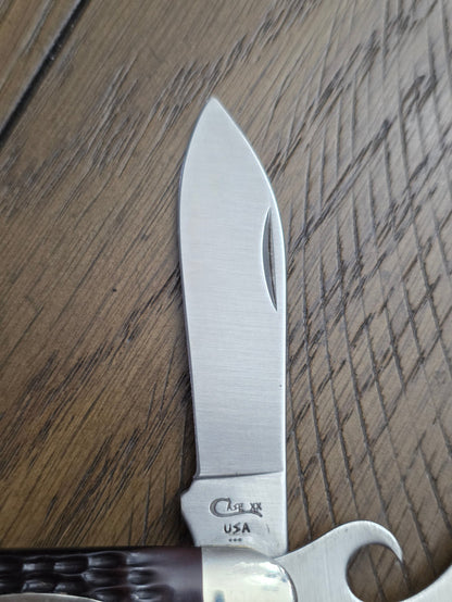 1997 Case XX Brown Jig Delrin Camp Knife