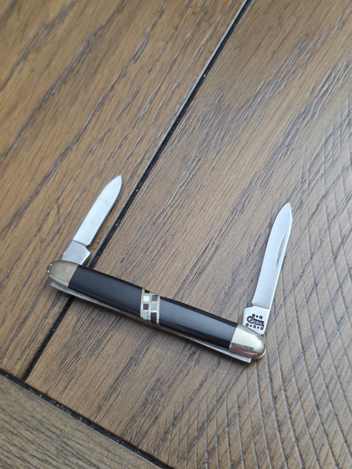 2002 Case XX Pen Knife - Black Jetstone - EX201 - No Box