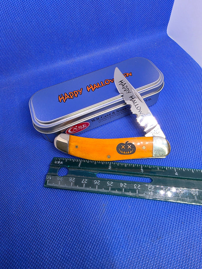 2013 Case XX Halloween Sowbelly Single Blade NIB 10536