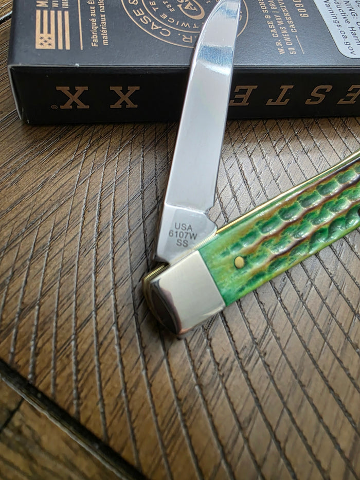 2024 Case XX Lizard Skin Mini Trapper Single Blade 6107w 22852