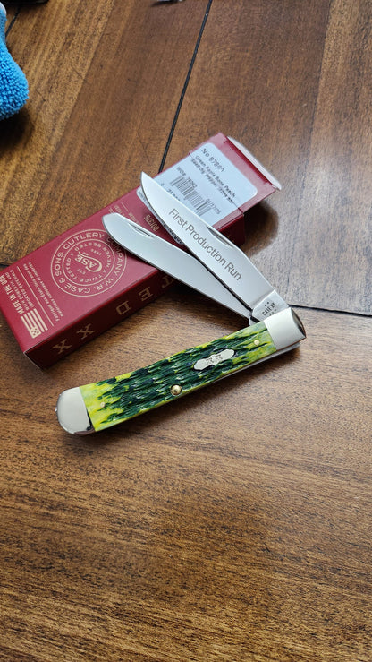 2025 Case XX Green Apple Jig Bone Trapper First Production Run 1 of 250 87860