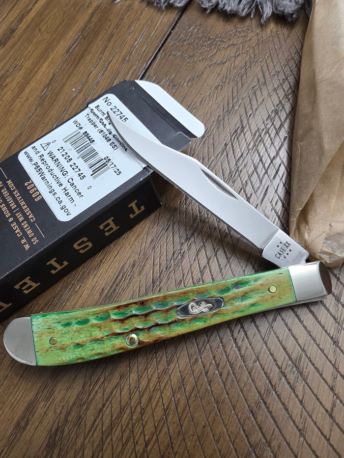 2025 Case XX Lizard Skin Slimline Trapper Knife 22745 NIB Exclusive
