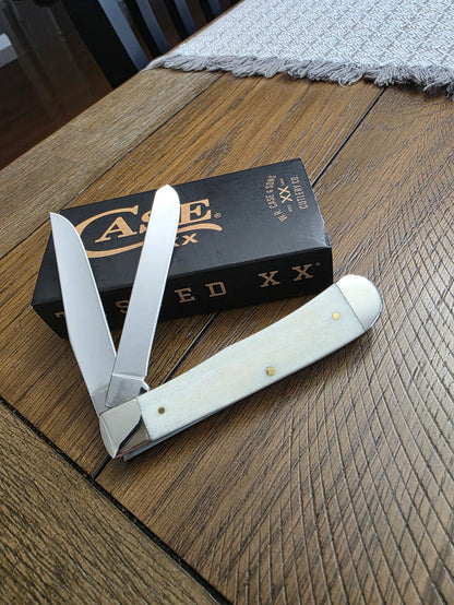 2025 Case XX Natural Bone Trapper - 60th Anniversary Ed Jessup Knife 1 of 50