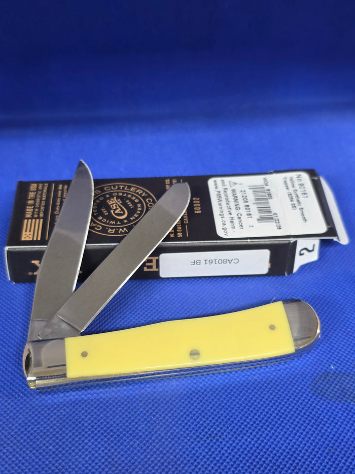 2025 Case XX Yellow Trapper Bass Fishing 80161 BF SFO