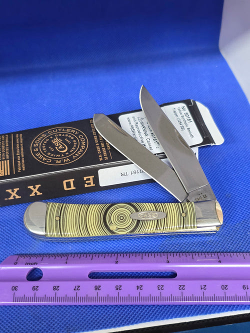 2025 Case XX Yellow Trapper Tree Ring 80161 TR SFO