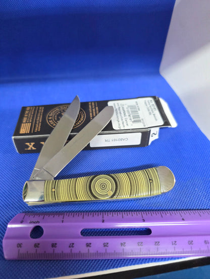 2025 Case XX Yellow Trapper Tree Ring 80161 TR SFO