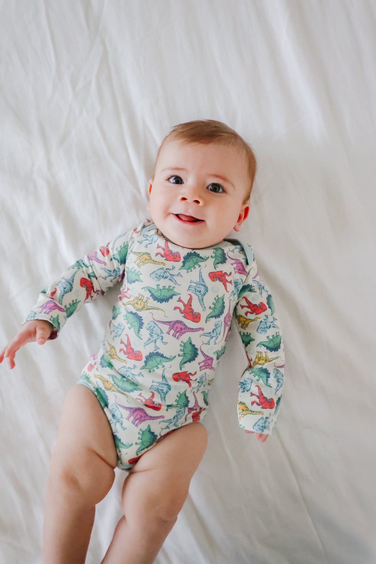 Long Sleeve Bodysuit - Dinosaurs of Jurassic Park