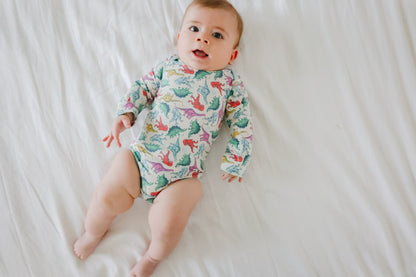 Long Sleeve Bodysuit - Dinosaurs of Jurassic Park