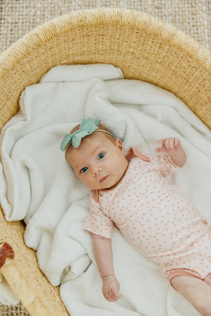 Short Sleeve Bodysuit - Dottie