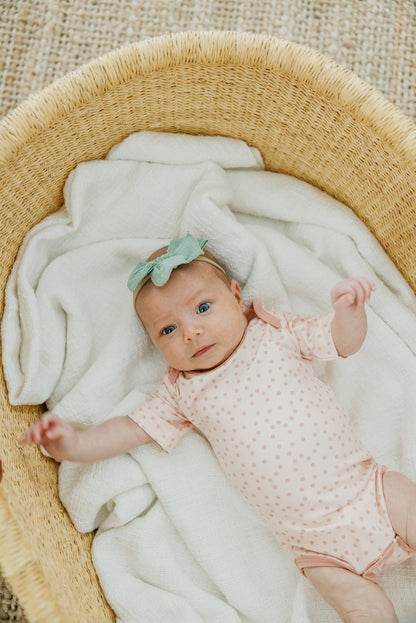 Short Sleeve Bodysuit - Dottie