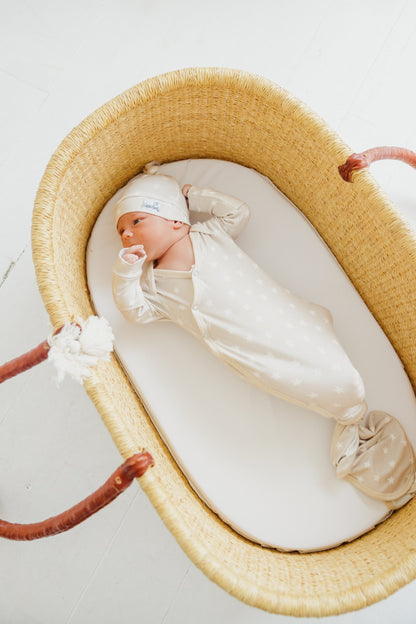 Newborn Knotted Gown - Twinkle