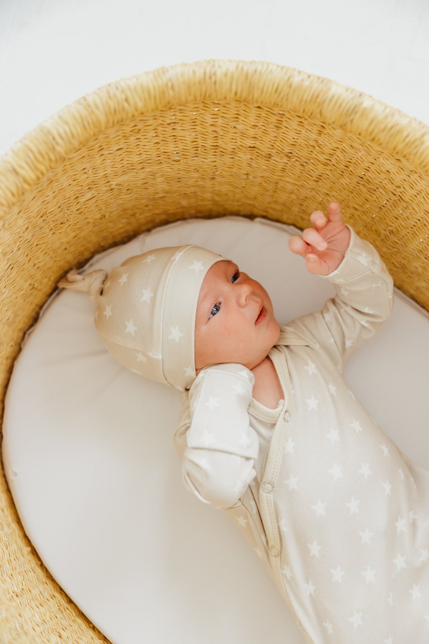 Newborn Knotted Gown - Twinkle
