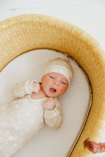 Newborn Knotted Gown - Twinkle