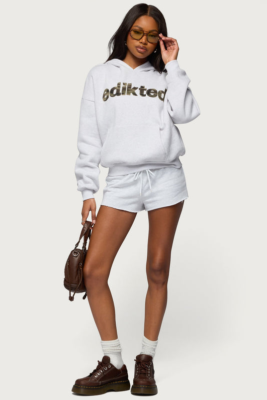 Edikted Cutie Sweat Shorts