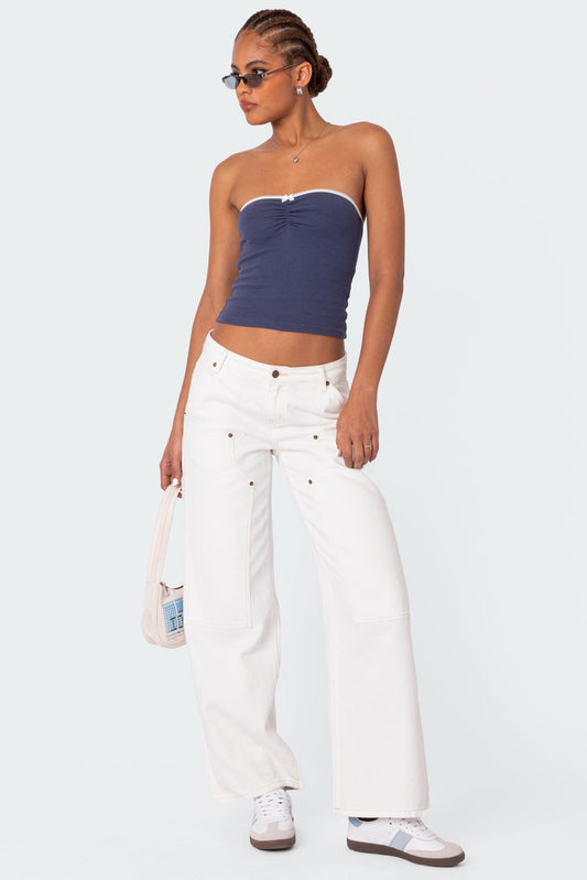 Ayla Low Rise Baggy Carpenter Jeans