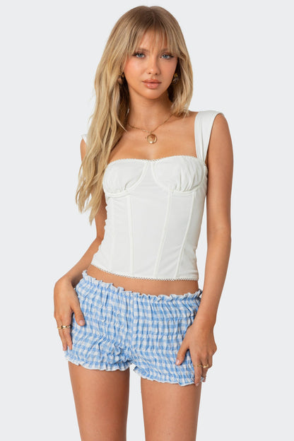 Marcella Wide Strap Corset