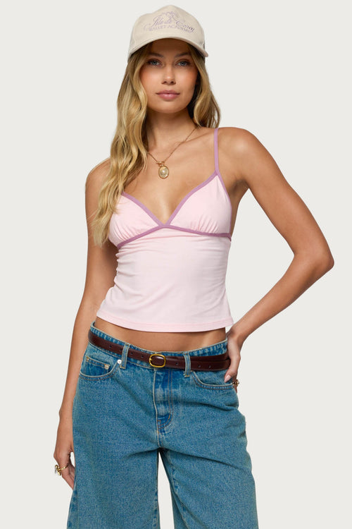 Leona Contrast Tank Top