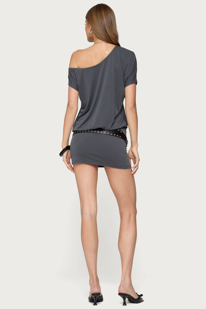 Sevie Off Shoulder Mini Dress