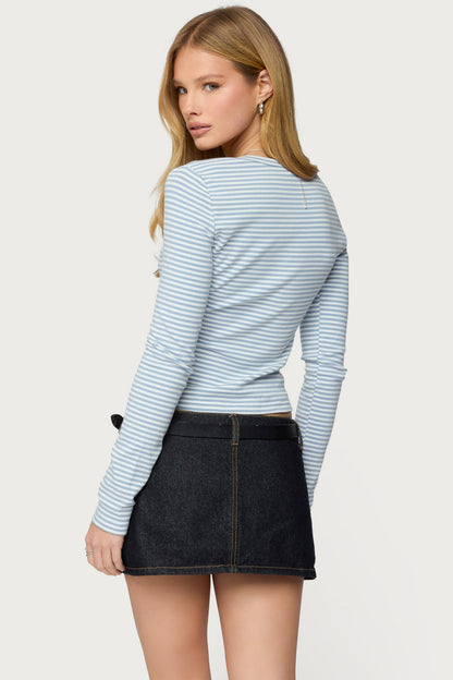 Jocelyn Striped Top