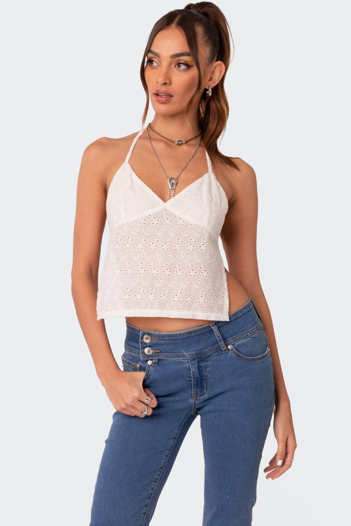 Courtney Lacey Open Back Top