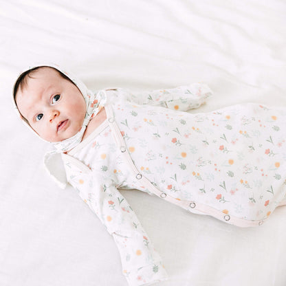 Newborn Knotted Gown - Mabel