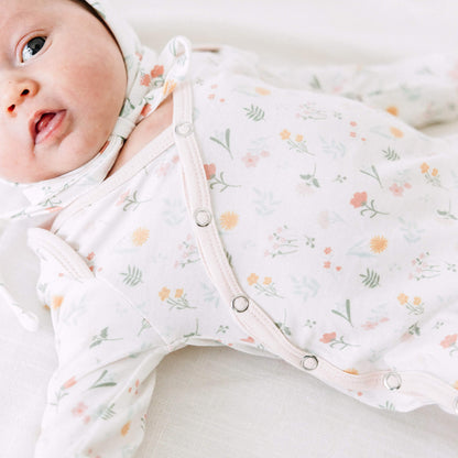 Newborn Knotted Gown - Mabel