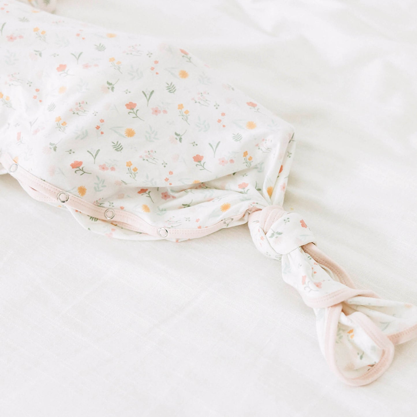 Newborn Knotted Gown - Mabel