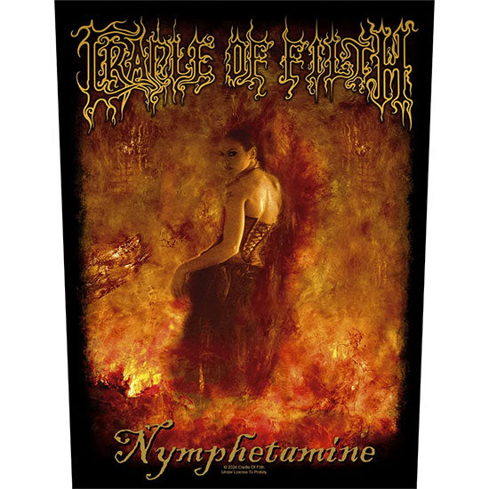 Back Patch - Cradle of Filth - Nymphetamine