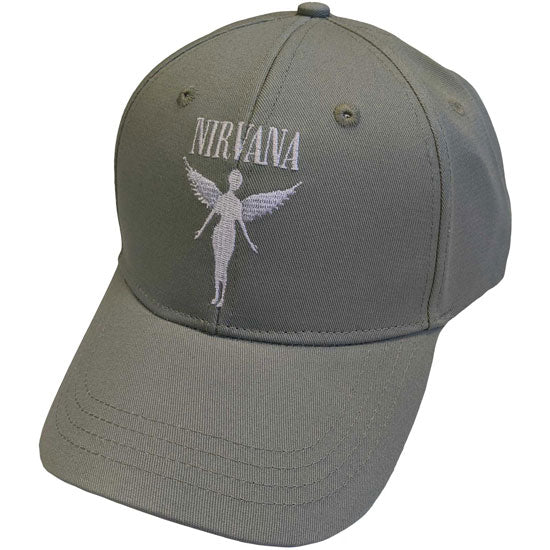 Baseball Hat - Nirvana - Angelic - Mono Green