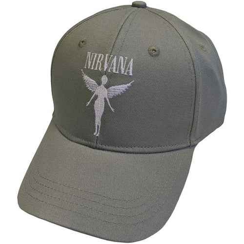 Baseball Hat - Nirvana - Angelic - Mono Green