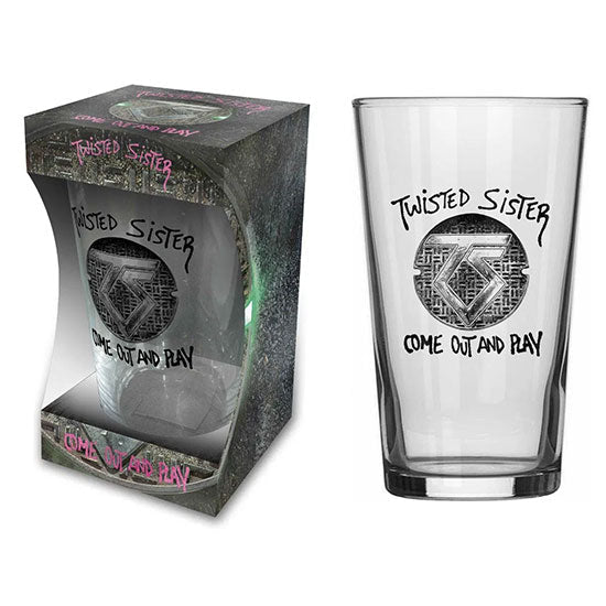 Beer Glass - Twisted Sister - Come Out And Play