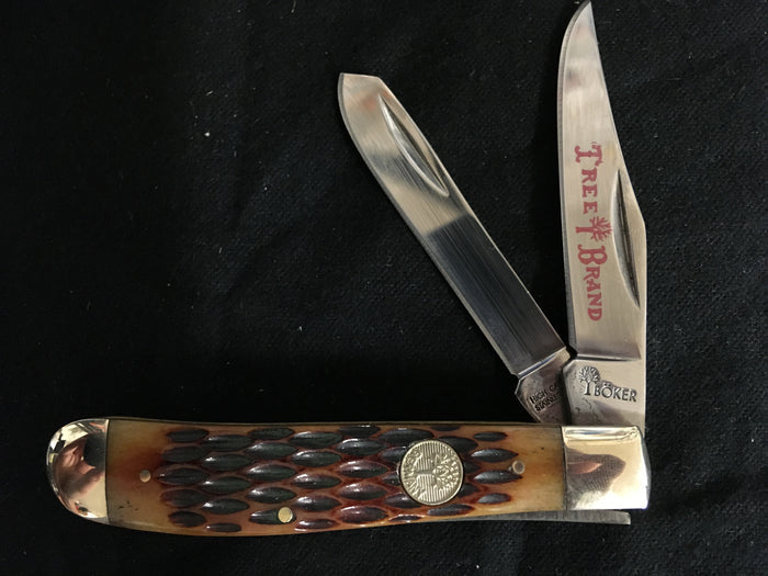 Boker TS Brown Bone Mini Trapper 110793