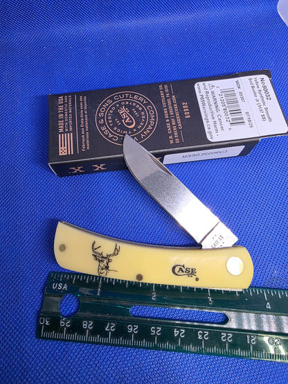 Case XX - Yellow Sod Buster Jr. - Deer - CA80032 DEER