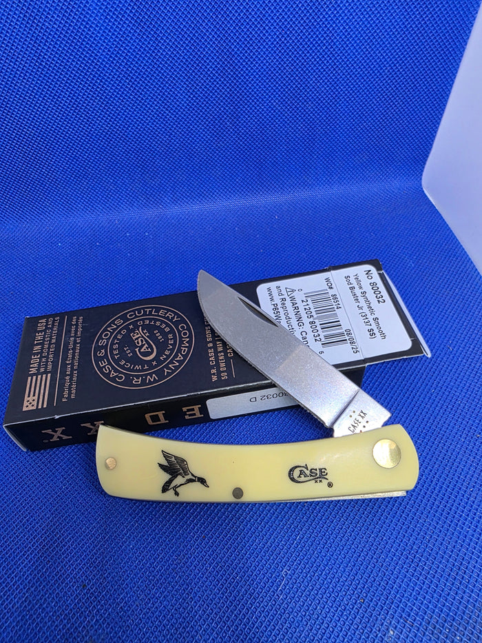 Case XX - Yellow Sod Buster Jr. - Duck - CA80032 D