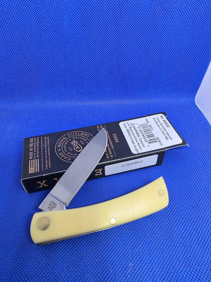 Case XX - Yellow Sod Buster Jr. - Duck - CA80032 D