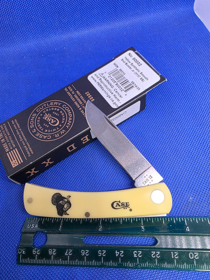 Case XX - Yellow Sod Buster Jr. - Turkey - CA80032 T