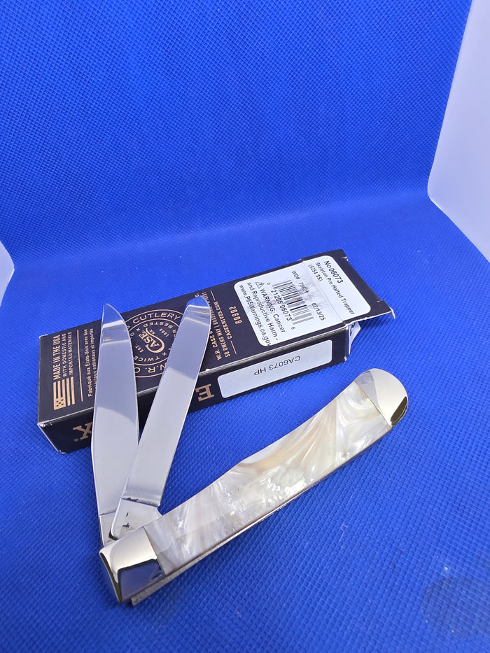 Case XX Corelon Trapper with Heavenly Pearl Handles - 6073-HP