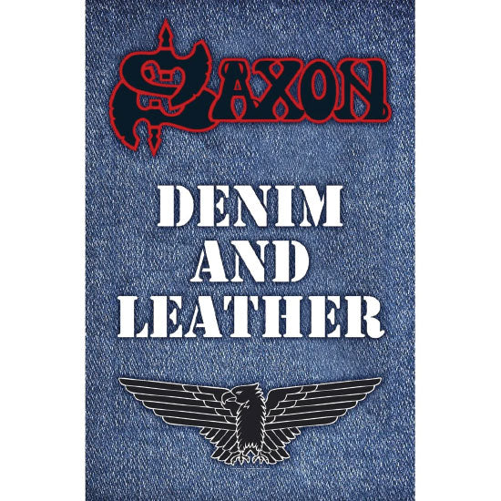 Deluxe Flag - Saxon - Denim and Leather