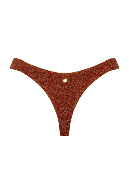 Nookie Dynasty Scrunchie Thong - Rust