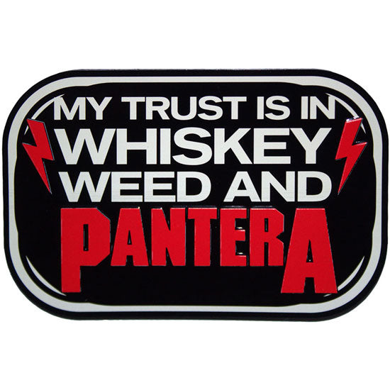 Fridge Magnet - Pantera - Whiskey