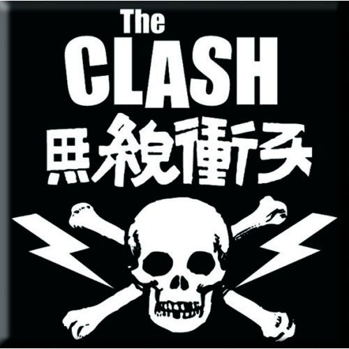 Fridge Magnet - The Clash - Skull and Crossbones
